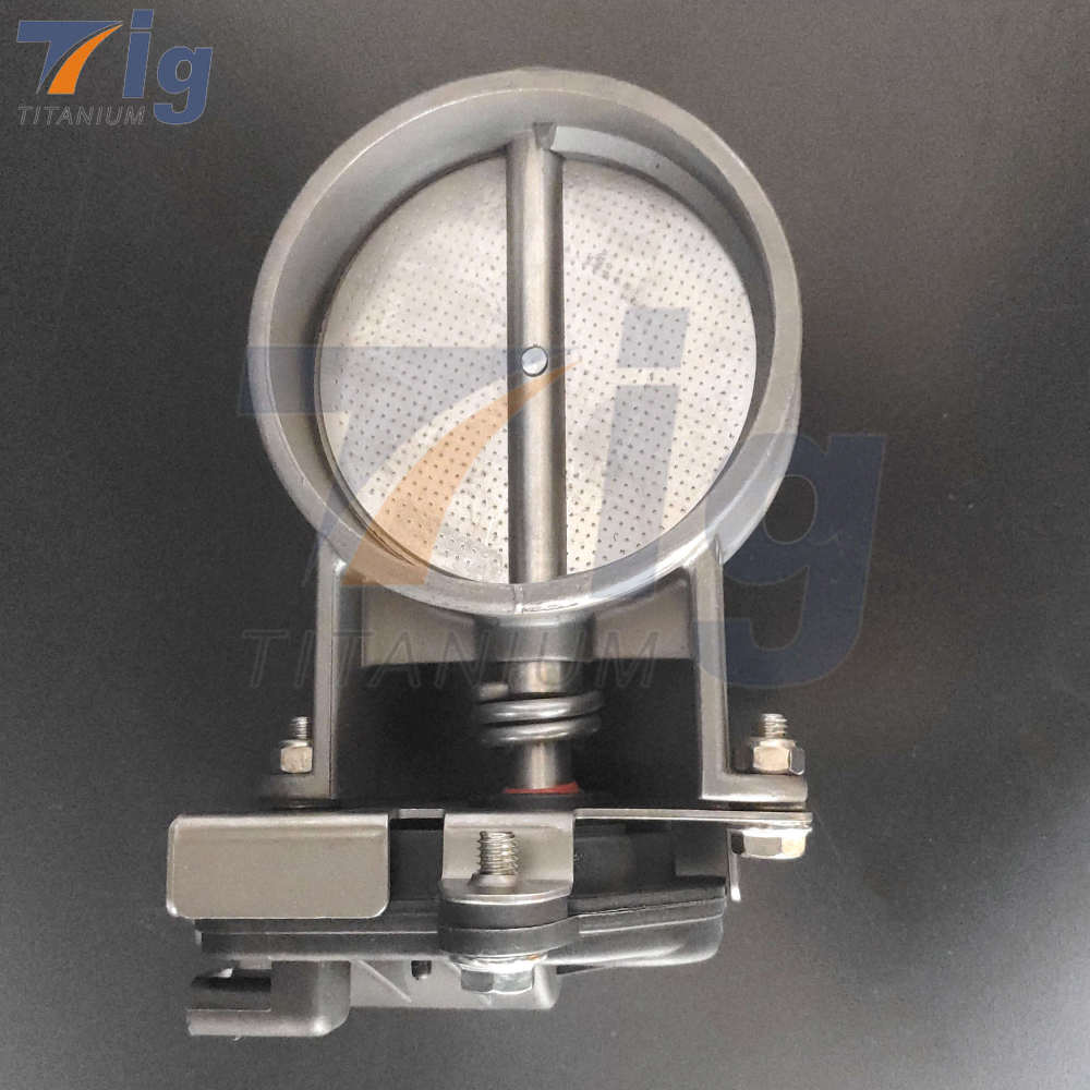 2" 2.5" 3" 4" Cutout Valve Motor Remote Control Electric Exhaust Down Pipe BOV Titanium exhaust electric valve