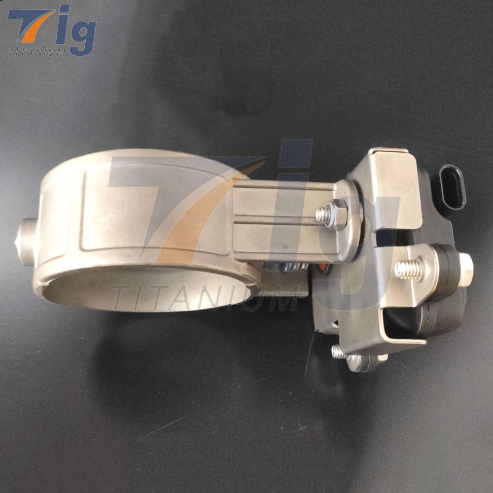 2" 2.5" 3" 4" Cutout Valve Motor Remote Control Electric Exhaust Down Pipe BOV Titanium exhaust electric valve