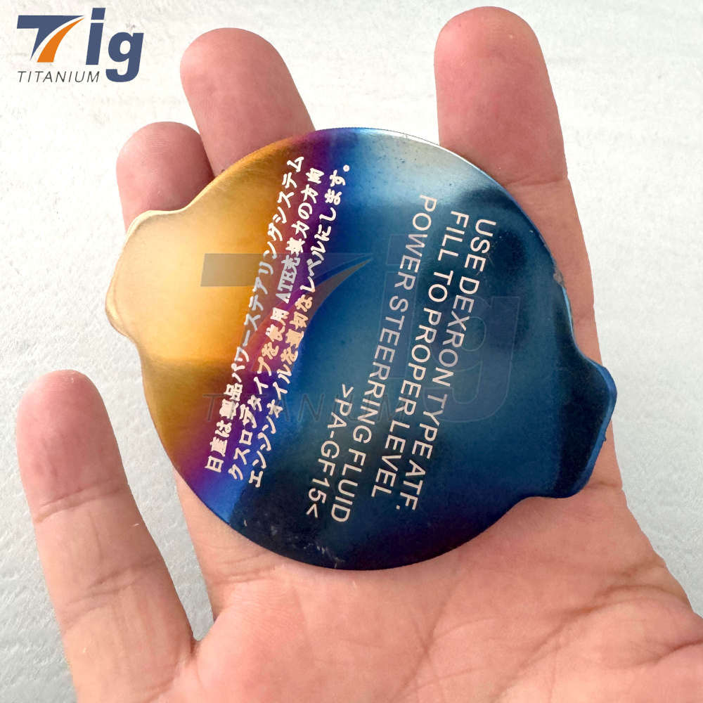 Titanium Engine Tank Cover 350Z VQ35HR 370z G35 G37 q40 q60 VQ37VHR Car Oil Filler Caps