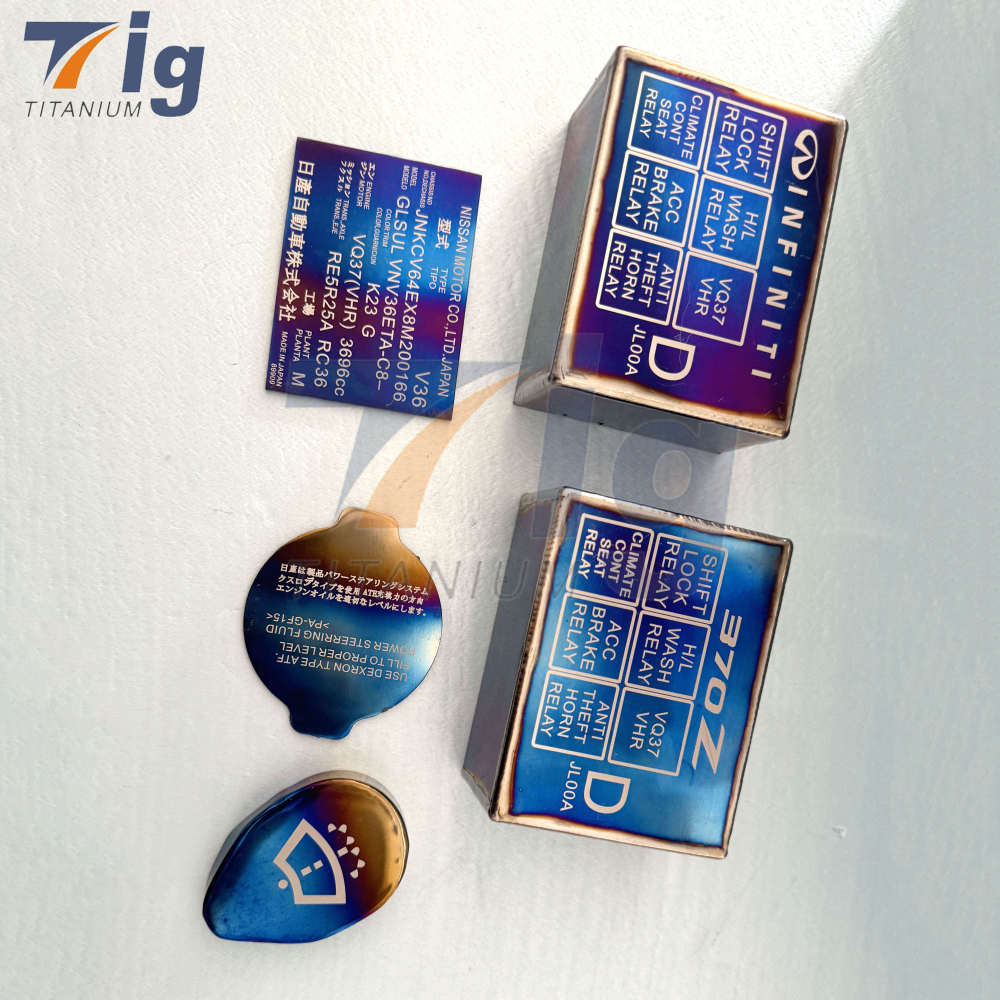 For Nissan 350Z Titanium Windshield Fluid Tank Cap 370z Infiniti G35 G37 q40 q60 VQ35HR VQ37VHR