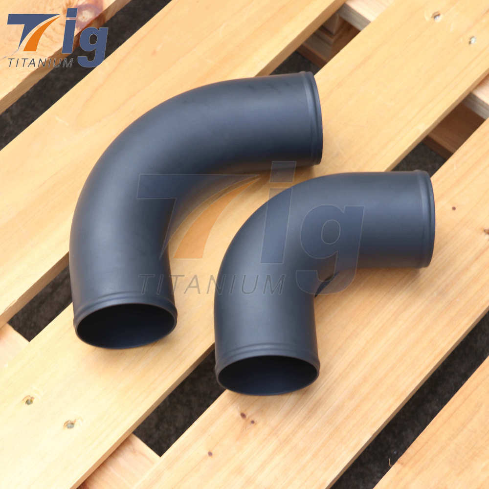 Carbon Fiber Tube 3K Twill Glossy/Matte Carbon Tube Customized carbon fiber air boost pipe 45/60/90/135/180 degree carbon fiber charger pipe
