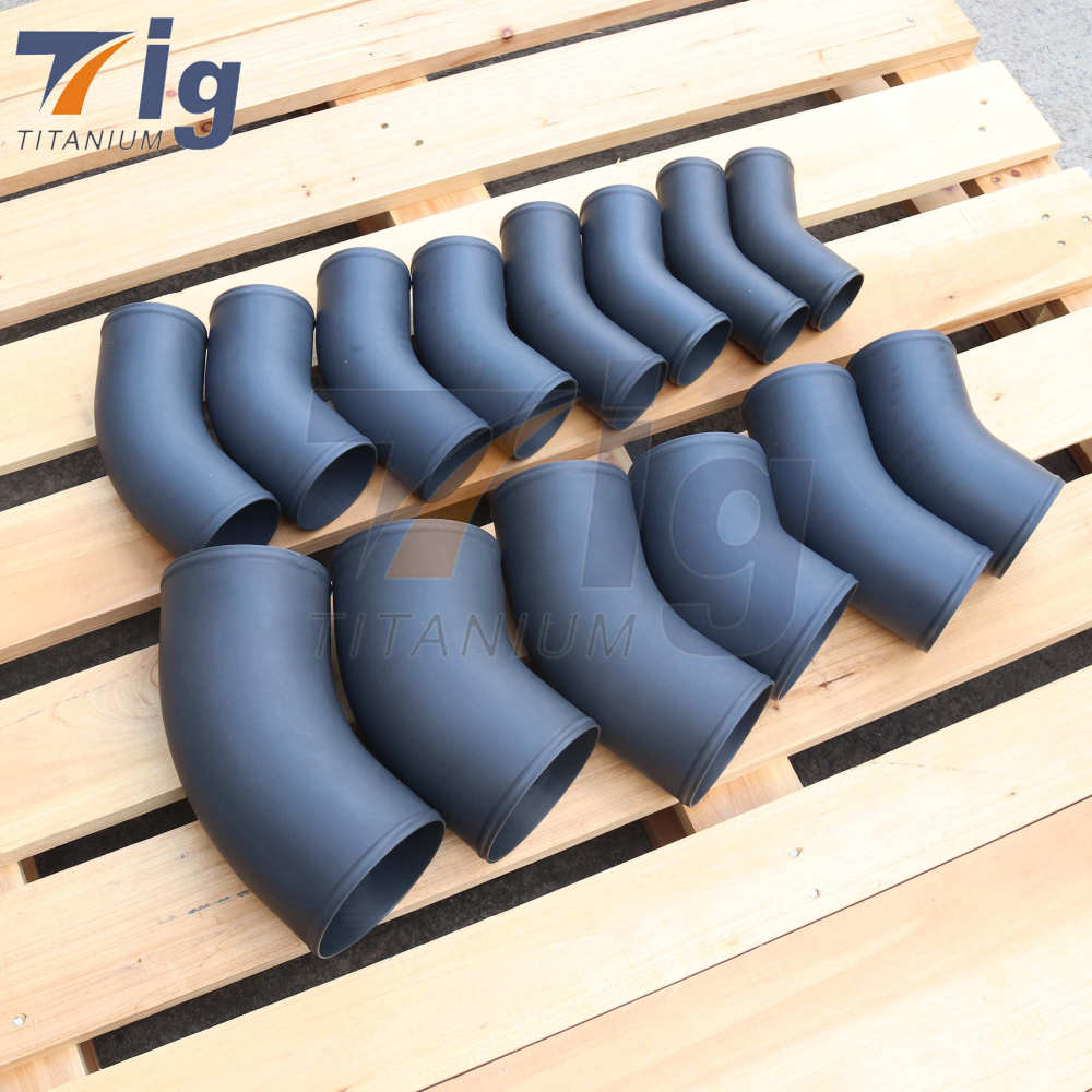 Carbon Fiber Tube 3K Twill Glossy/Matte Carbon Tube Customized carbon fiber air boost pipe 45/60/90/135/180 degree carbon fiber charger pipe