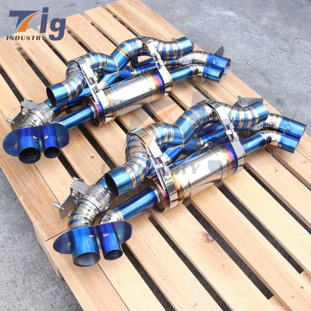 Titanium Exhaust System For Porsche 992 CarreraS/Targa 4/Targa4S/Turbo 3.0T/3.8T 4/Carrera S 2018+