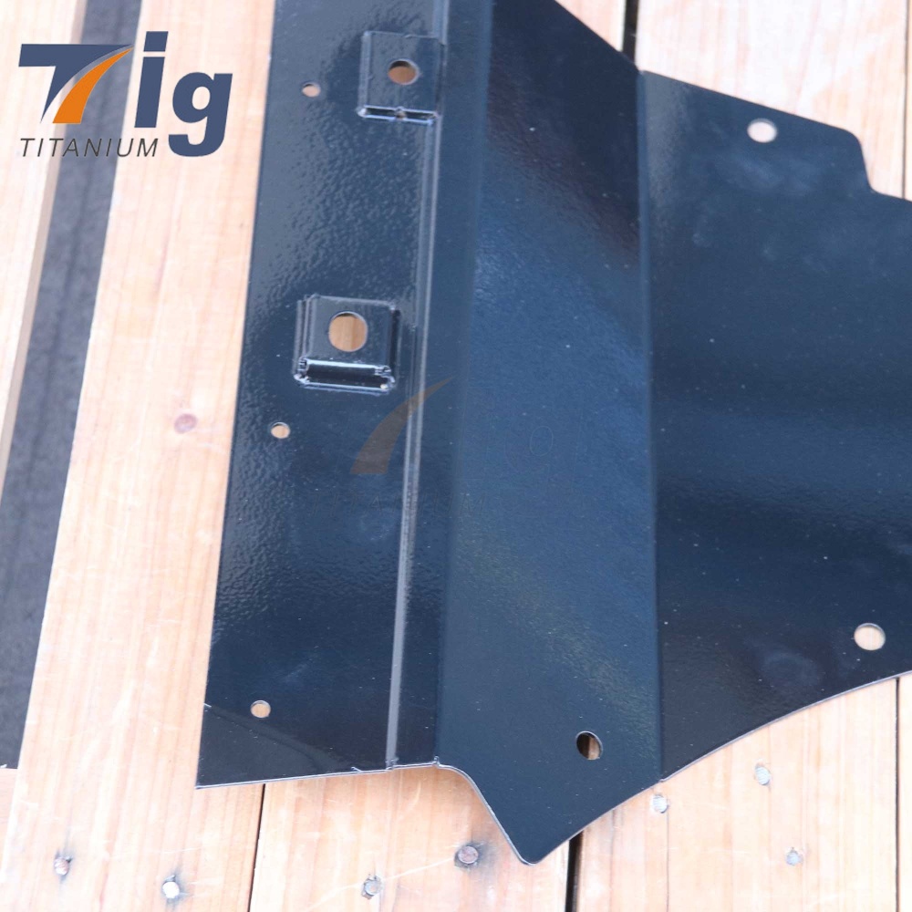 BMW M2C F87 Car Fenders Forged From Magnesium Aluminum Alloy Oil Cooler Skid Plate and Lower Engine Guard Plate