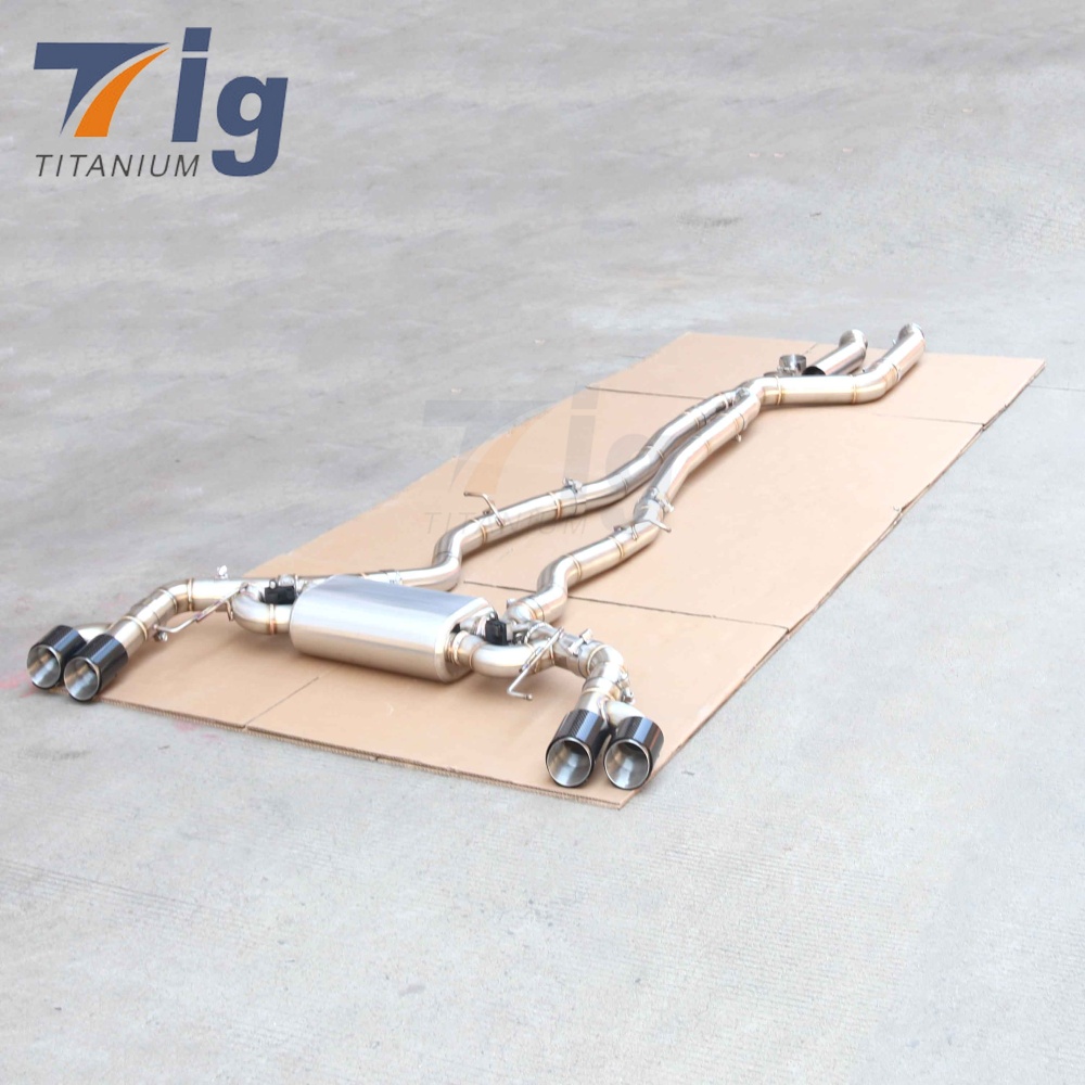 Stainless Steel Single Canister exhaust for BMW B58 X3 M40i 3.0T 2019+