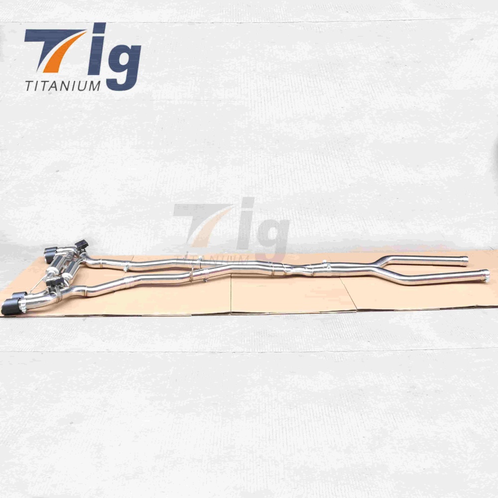 For BMW F90 M5 Full Catback Exhaust System with Dual-Pipe Design Stainless Steel