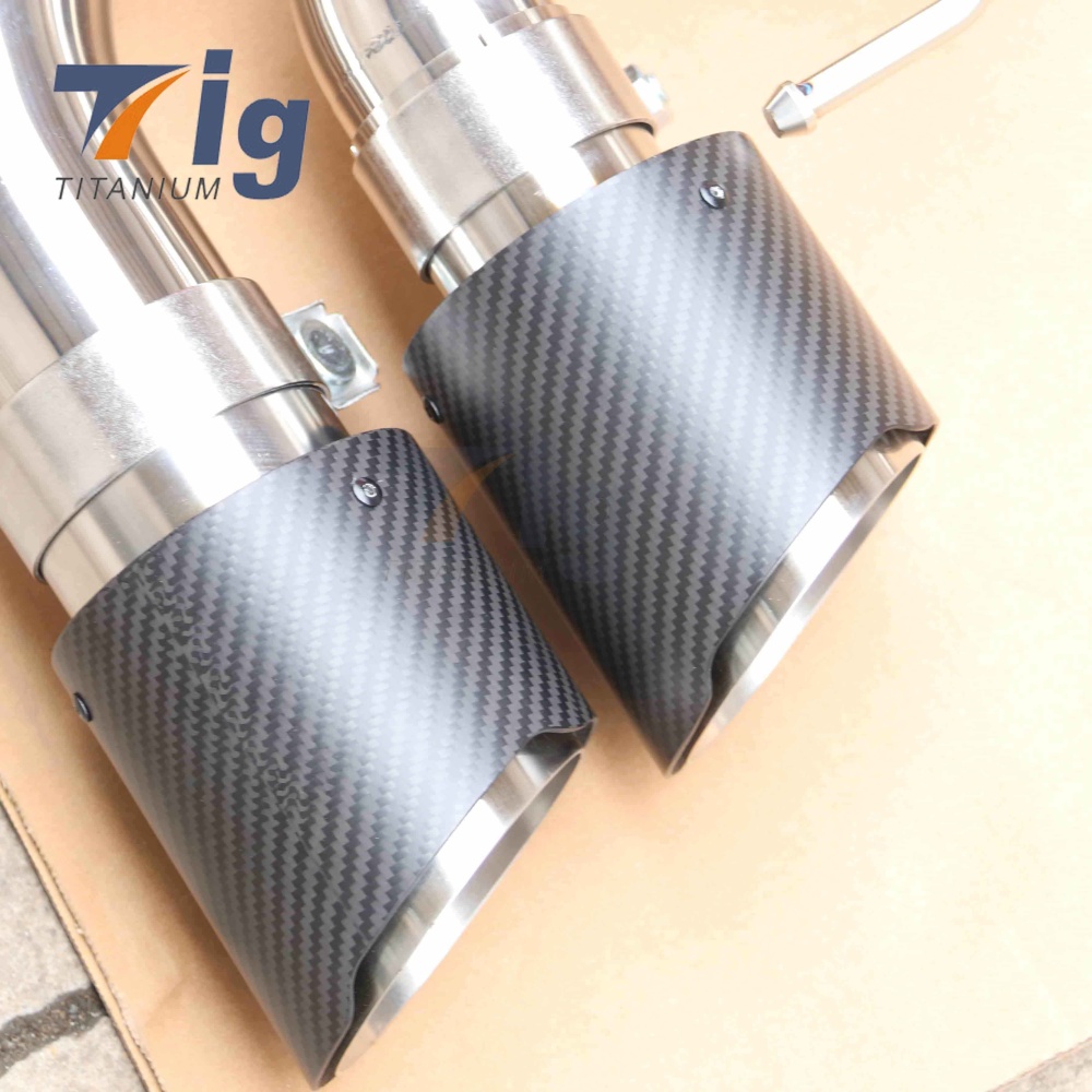 For BMW F90 M5 Full Catback Exhaust System with Dual-Pipe Design Stainless Steel