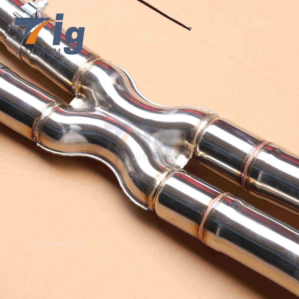 For BMW F90 M5 Full Catback Exhaust System with Dual-Pipe Design Stainless Steel