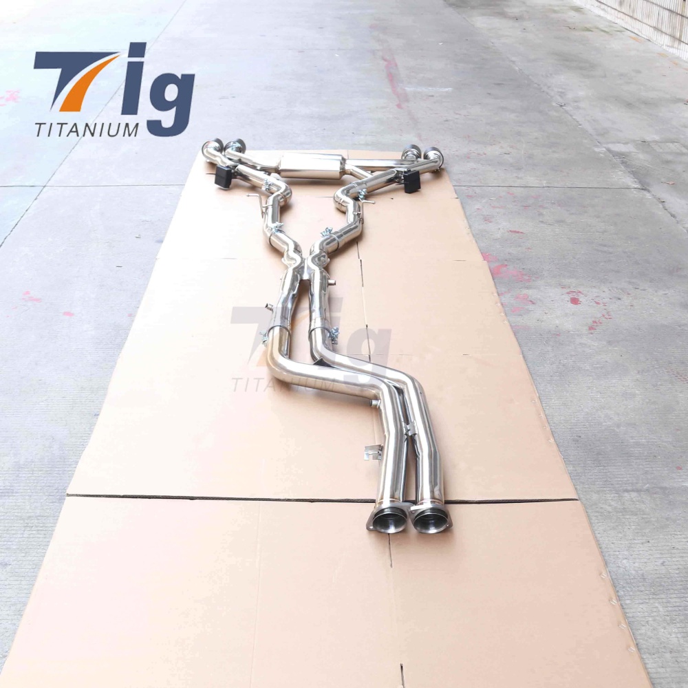 BMW X3M F97 X4M F98 4.4T S58 3.0T 2019-2022 Twin Tube Exhaust Catback