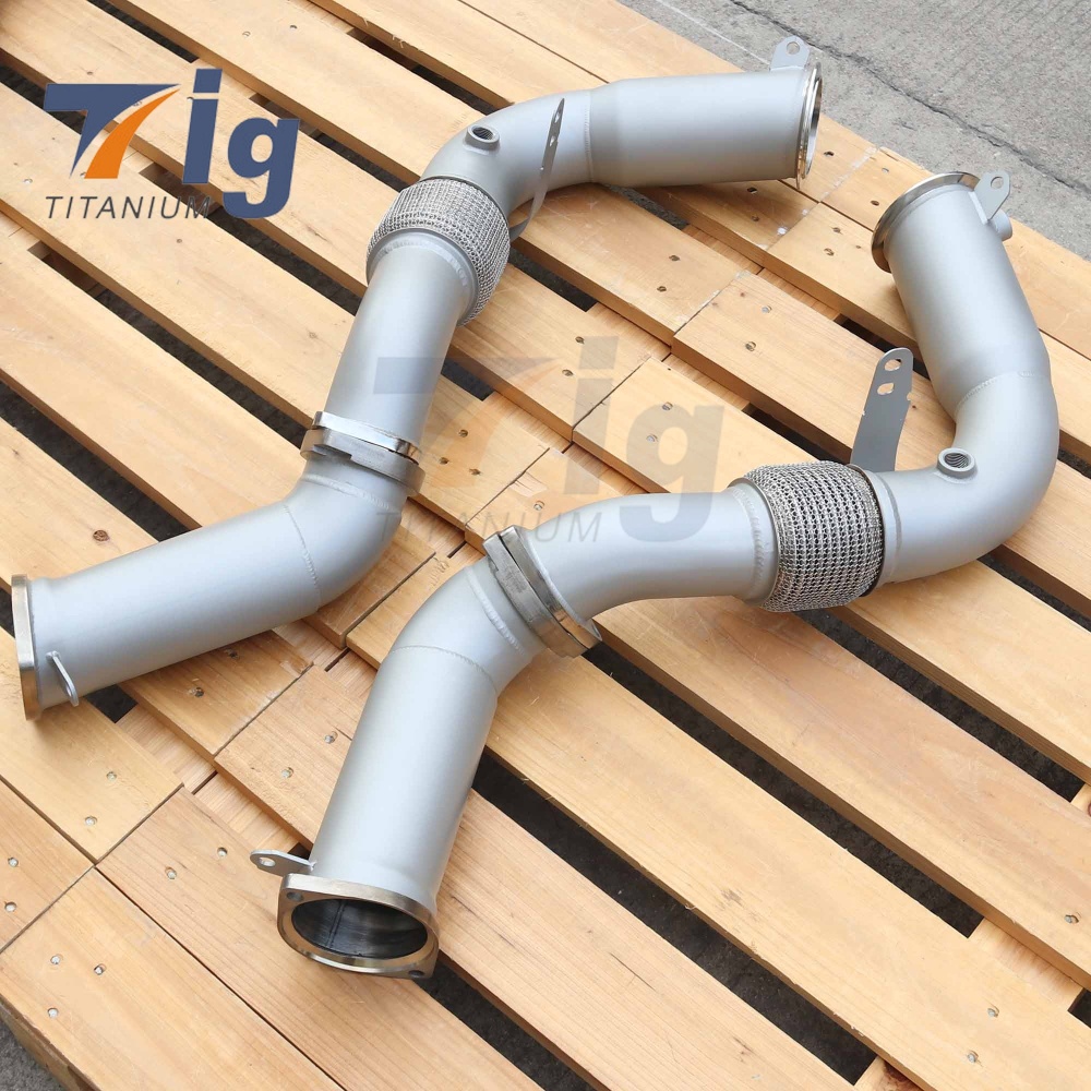 Ceramic Coating SS304 Downpipe BMW G90 M5 M8