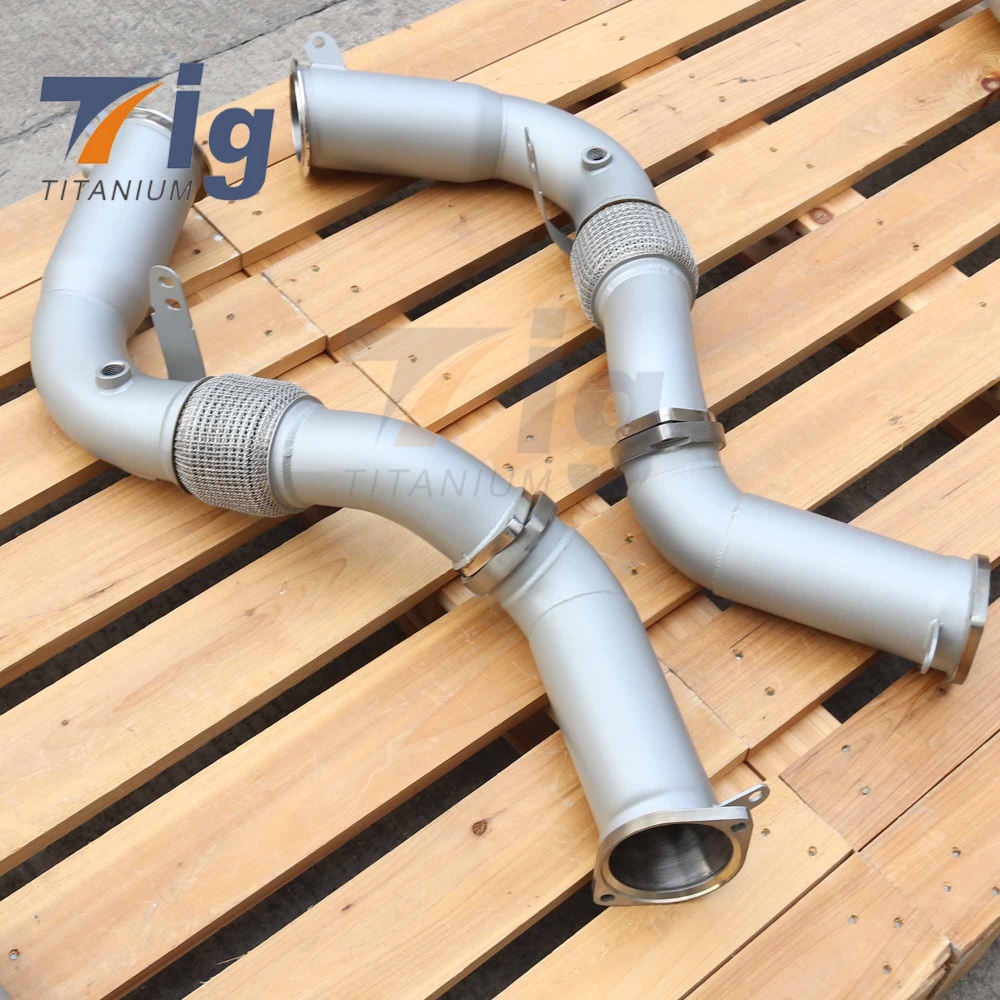 Ceramic Coating SS304 Downpipe BMW G90 M5 M8
