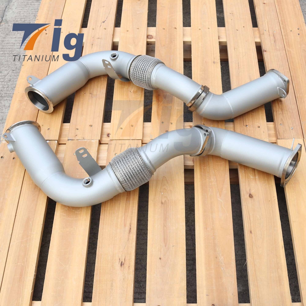 Ceramic Coating SS304 Downpipe BMW G90 M5 M8