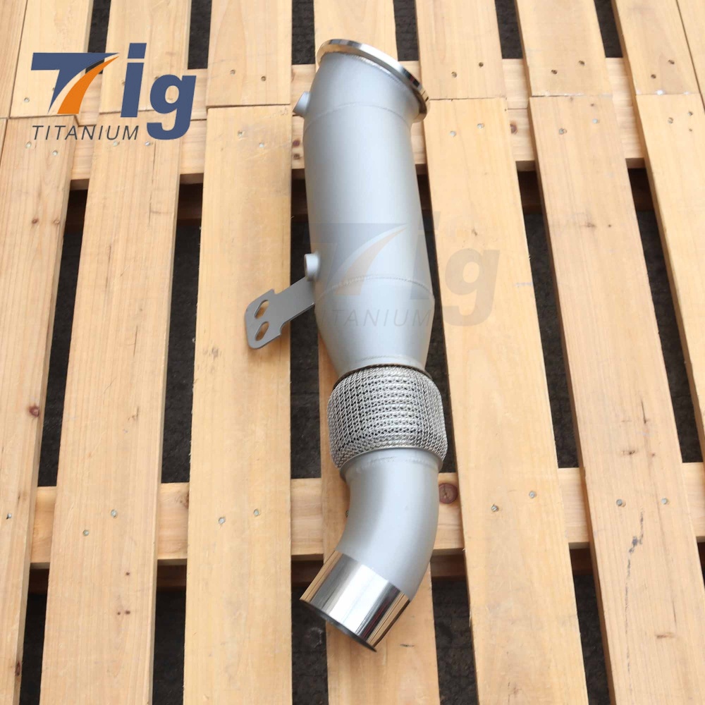 Ceramic Coating SS304 Downpipe B58 M240i G20 M340i G30 540i G01 X3 M40i G02 X4 M40i 2018+