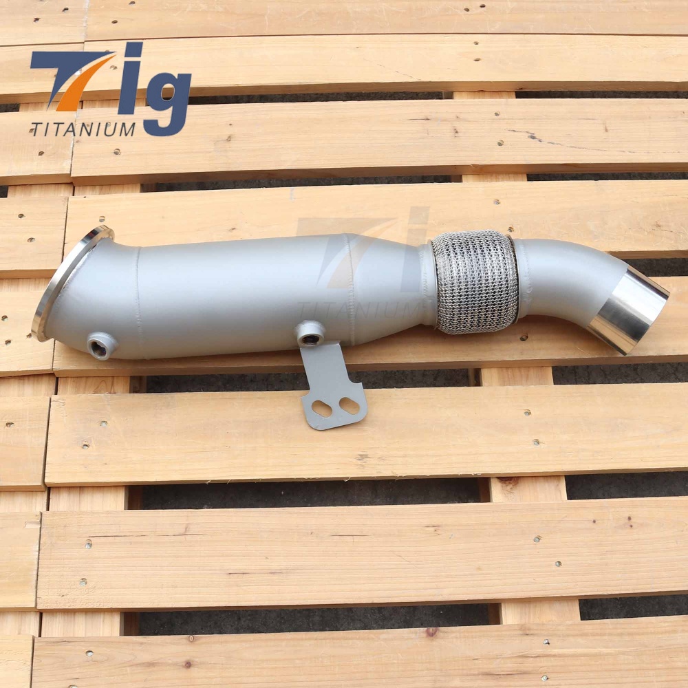 Ceramic Coating SS304 Downpipe B58 M240i G20 M340i G30 540i G01 X3 M40i G02 X4 M40i 2018+