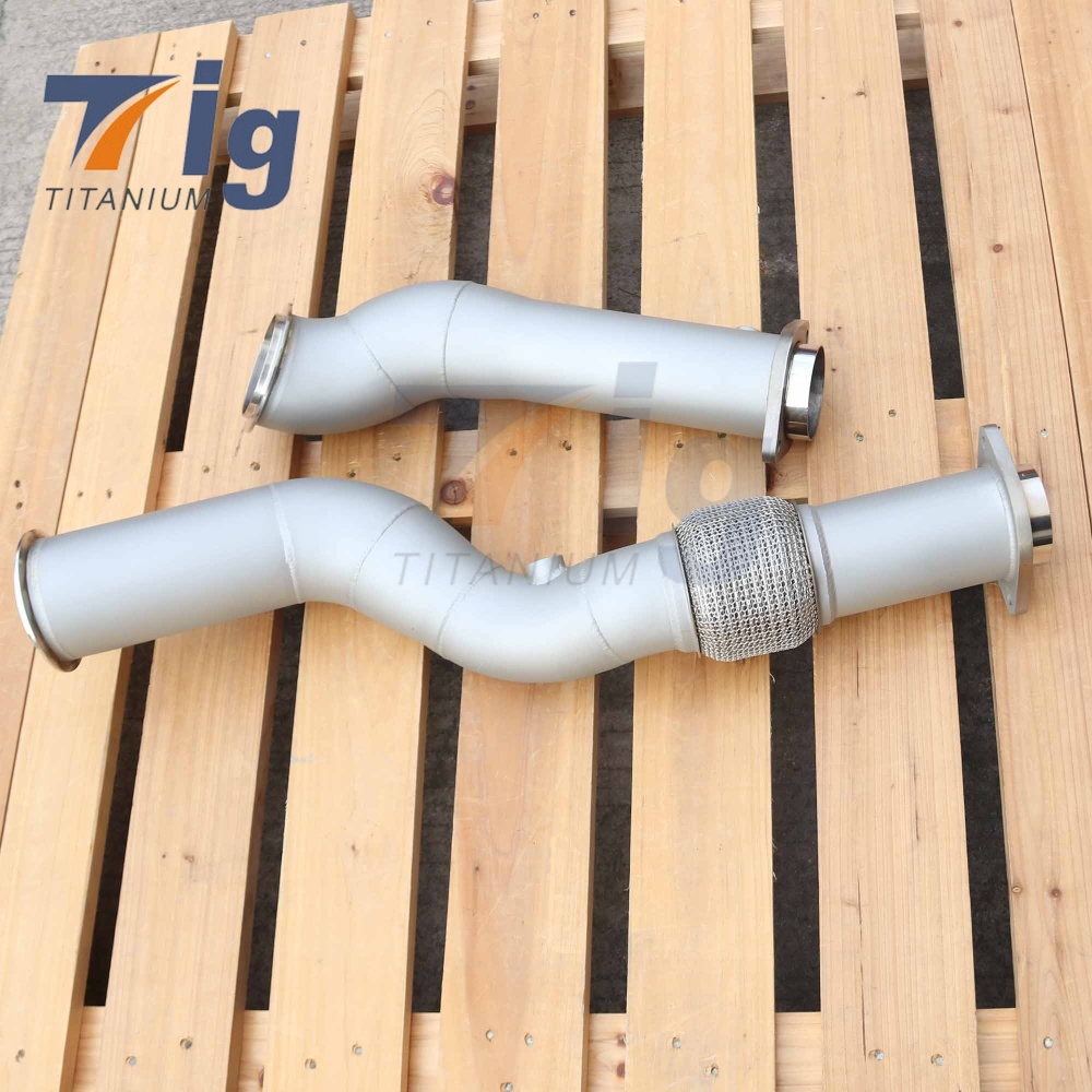 Ceramic Coating SS304 Downpipe S58 Engine G80 M3 G82 G83 M4