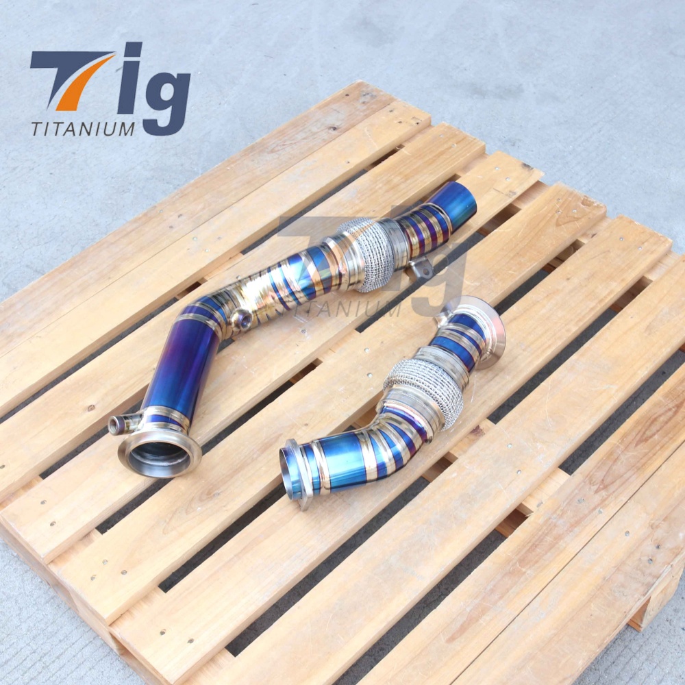Titanium Downpipe F80 F82 M3 M4 S55