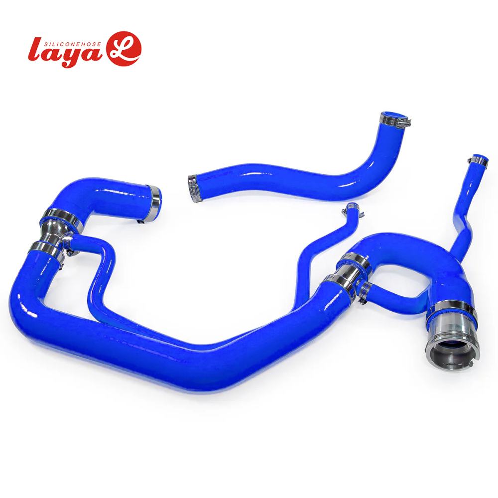 2006-2010 GM 6.6L DURAMAX PERFORMANCE SILICONE UPPER LOWER COOLANT HOSE KIT