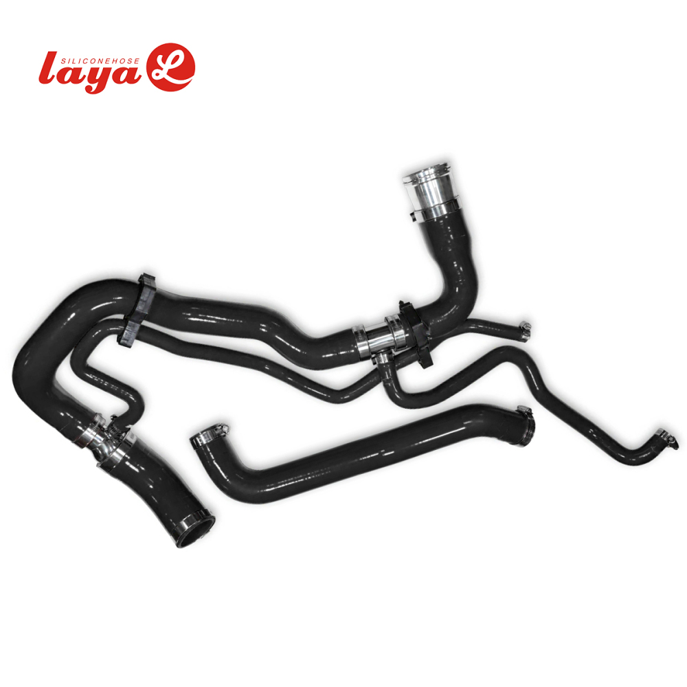2011-2016 GM 6.6L DURAMAX PERFORMANCE SILICONE UPPER LOWER COOLANT HOSE KIT