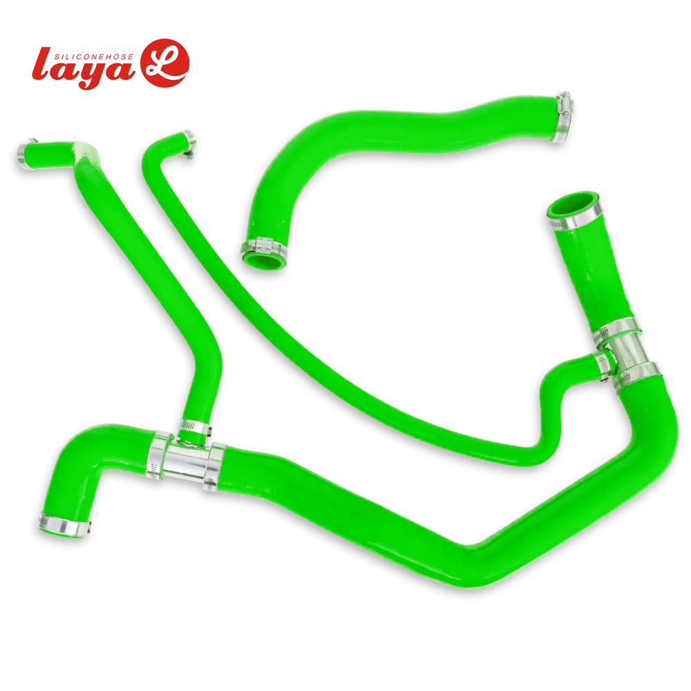 2001-2005 GM 6.6L DURAMAX PERFORMANCE SILICONE UPPER LOWER COOLANT HOSE KIT