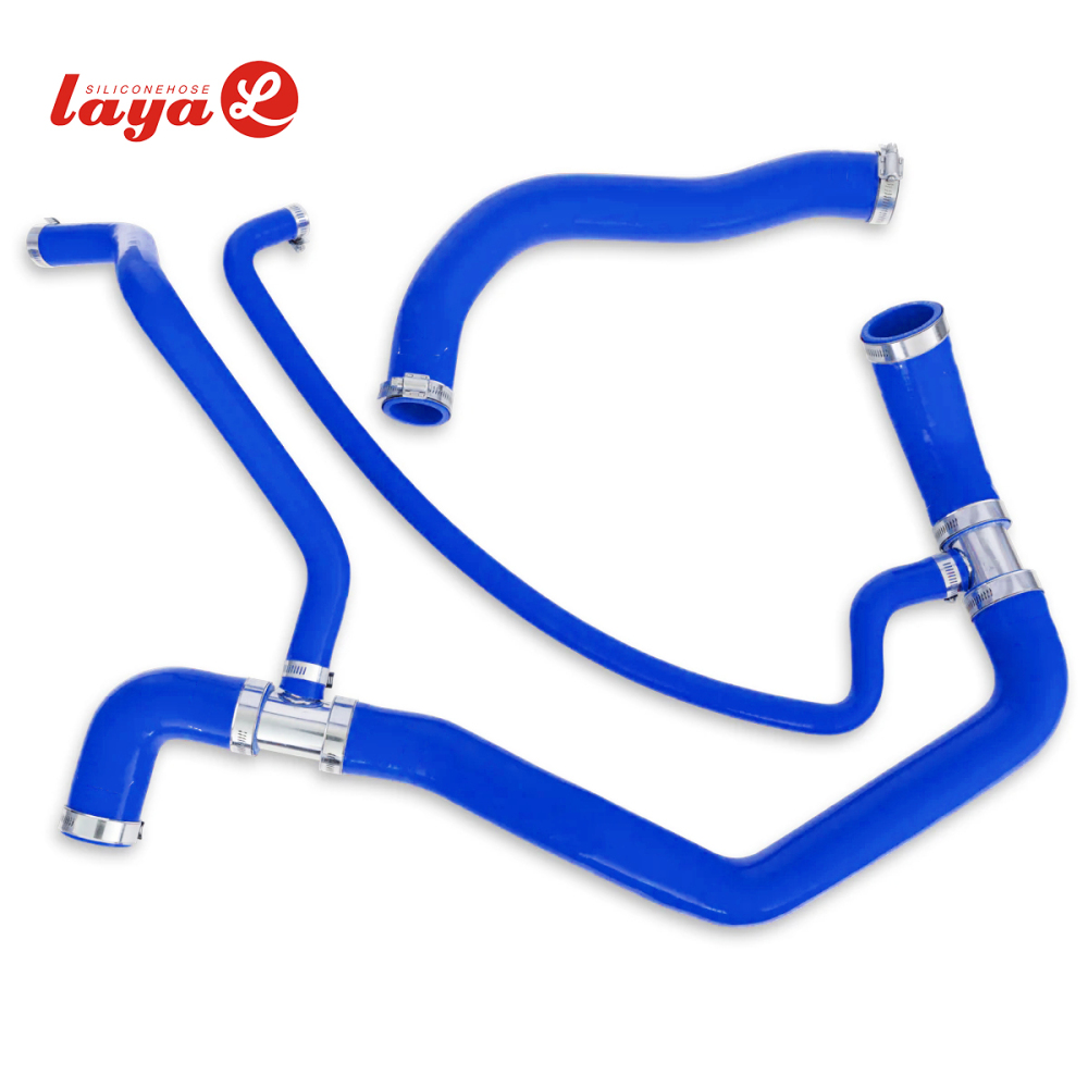 2001-2005 GM 6.6L DURAMAX PERFORMANCE SILICONE UPPER LOWER COOLANT HOSE KIT