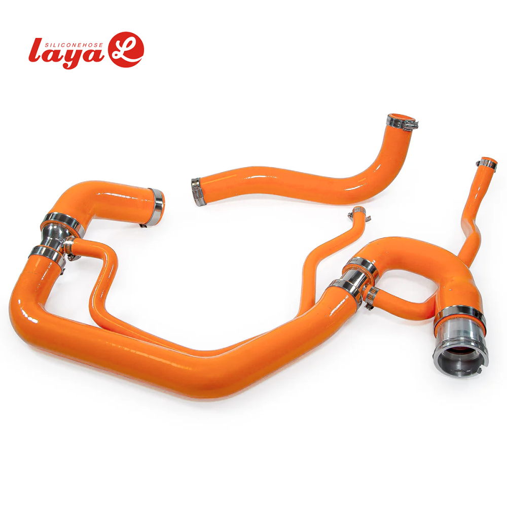 2006-2010 GM 6.6L DURAMAX PERFORMANCE SILICONE UPPER LOWER COOLANT HOSE KIT