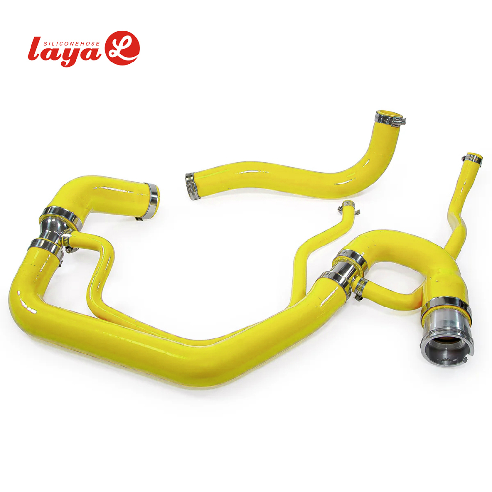 2006-2010 GM 6.6L DURAMAX PERFORMANCE SILICONE UPPER LOWER COOLANT HOSE KIT