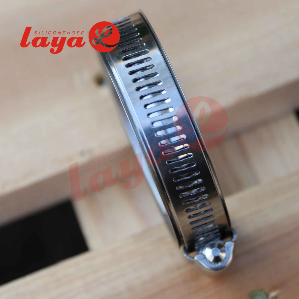 Stainless Steel 304 Sure Grip High Torque Protective Worm Gear Clamps