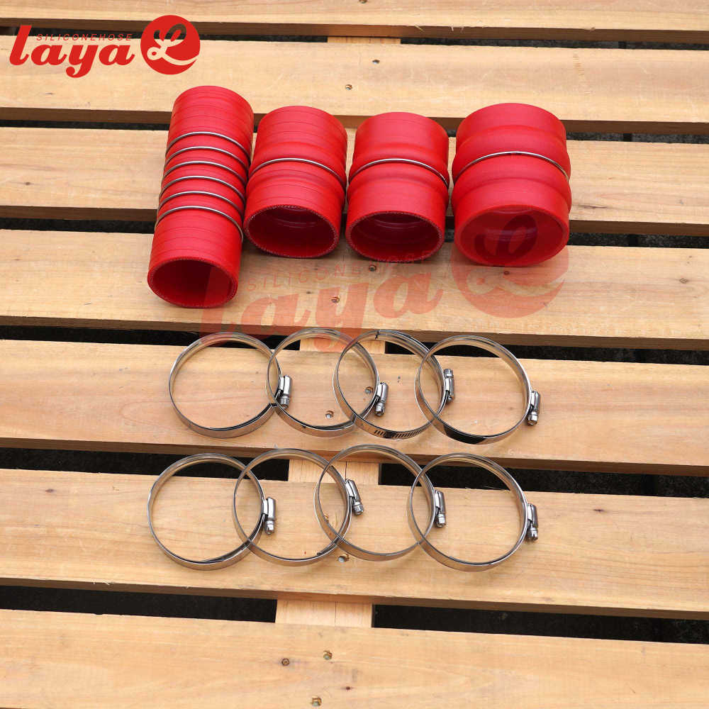 Dodge 6.7L Cummins 24V 5 Ply Silicone CAC Intercooler Boot Kit 2007.5-2009