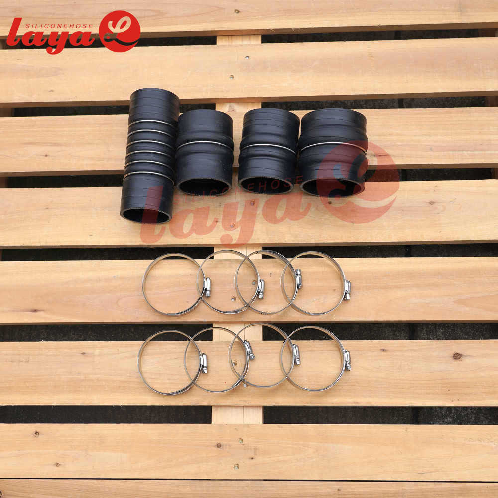 Dodge 6.7L Cummins 24V 5 Ply Silicone CAC Intercooler Boot Kit 2007.5-2009