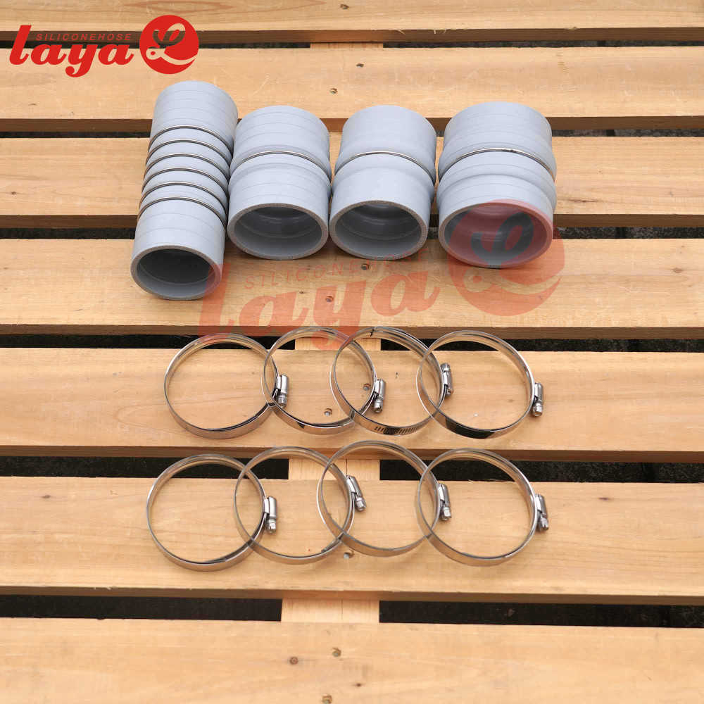 Dodge 6.7L Cummins 24V 5 Ply Silicone CAC Intercooler Boot Kit 2007.5-2009