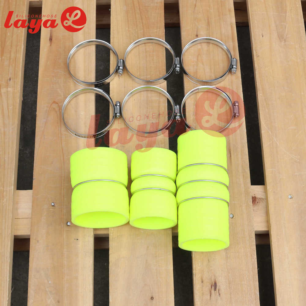 GMC 6.6L Duramax L5P 5ply Silicone CAC intercooler Boot Hose Tube Kit 11-16