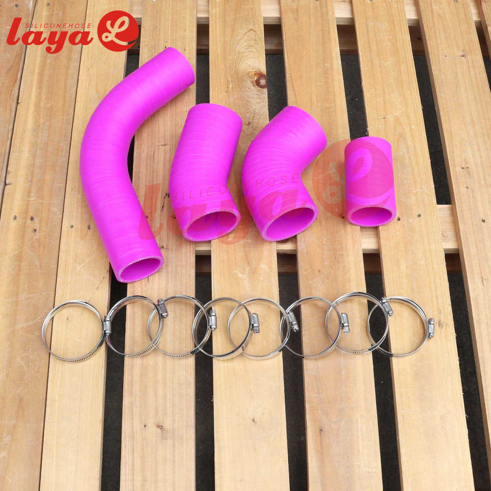 GMC 6.6L Duramax LB7 5ply Silicone CAC intercooler Boot Hose Tube Kit 02-04