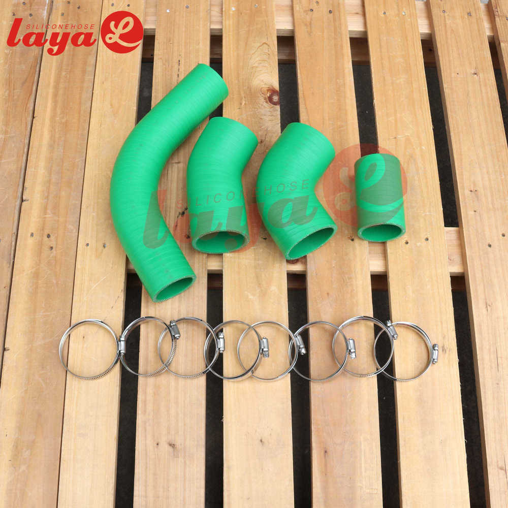 GMC 6.6L Duramax LB7 5ply Silicone CAC intercooler Boot Hose Tube Kit 02-04