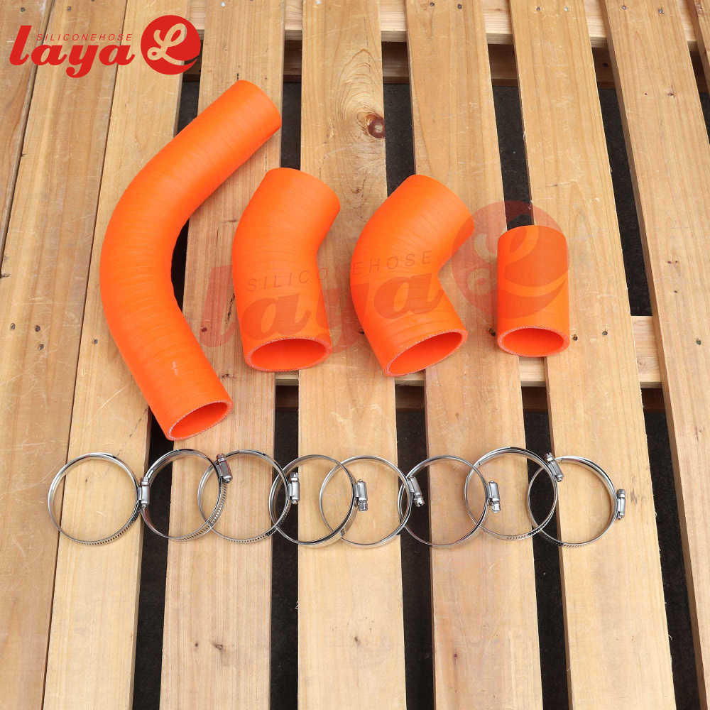 GMC 6.6L Duramax LB7 5ply Silicone CAC intercooler Boot Hose Tube Kit 02-04