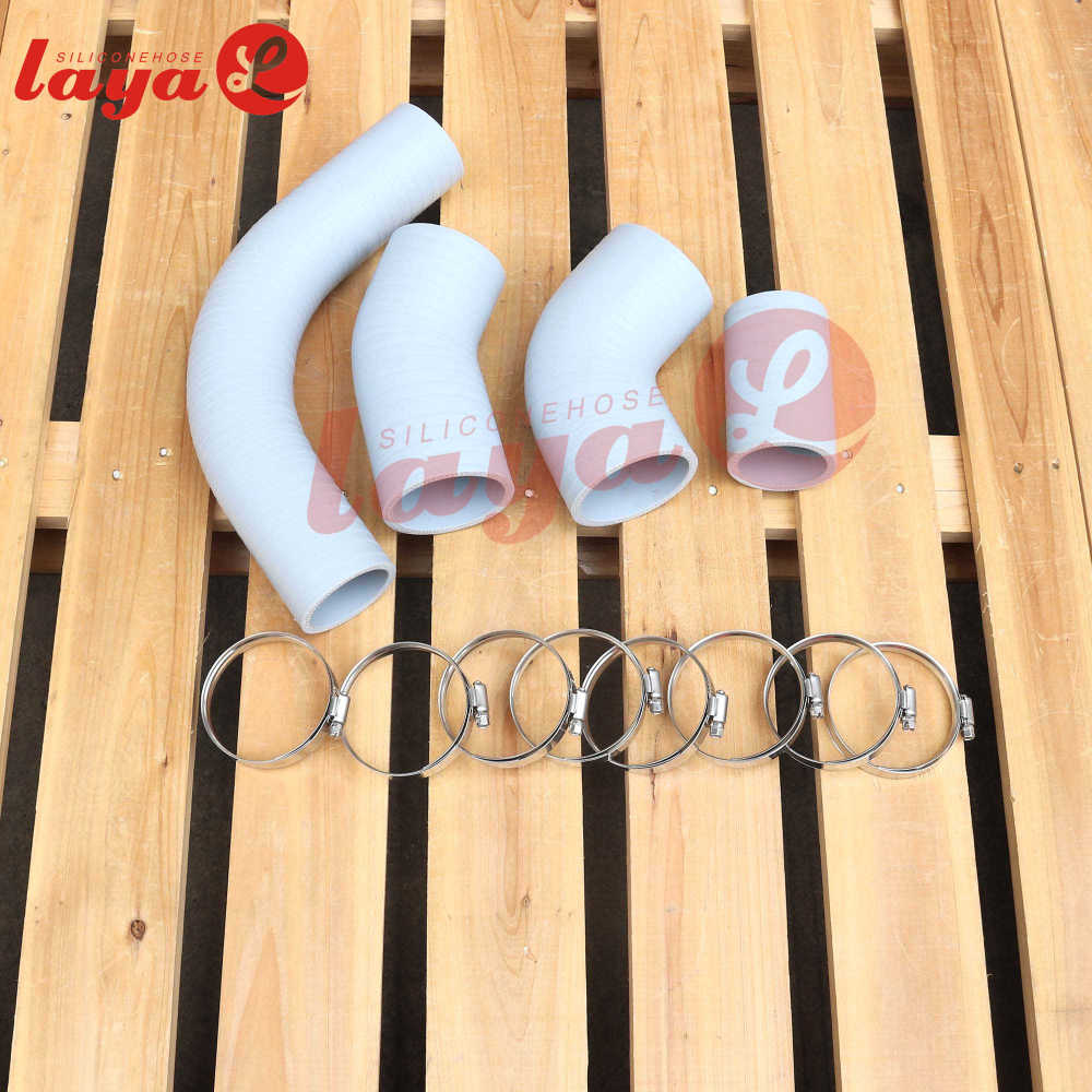 GMC 6.6L Duramax LB7 5ply Silicone CAC intercooler Boot Hose Tube Kit 02-04