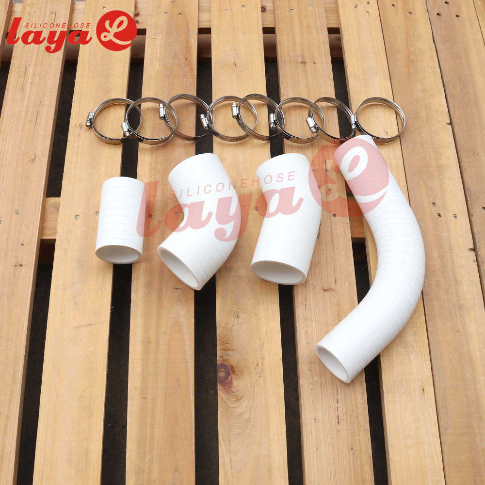 GMC 6.6L Duramax LB7 5ply Silicone CAC intercooler Boot Hose Tube Kit 02-04