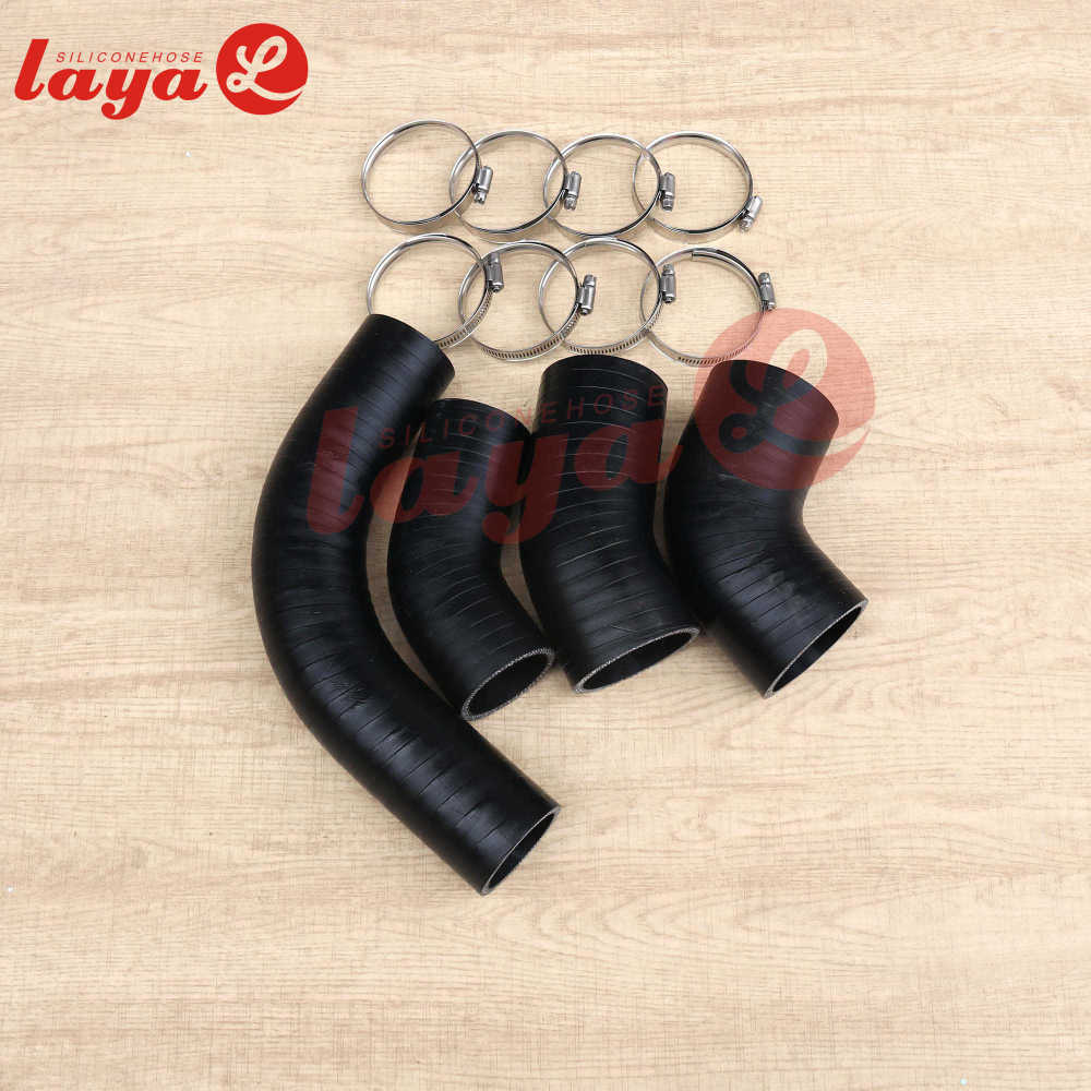 GMC 6.6L Duramax LB7 5ply Silicone CAC intercooler Boot Hose Tube Kit 2001