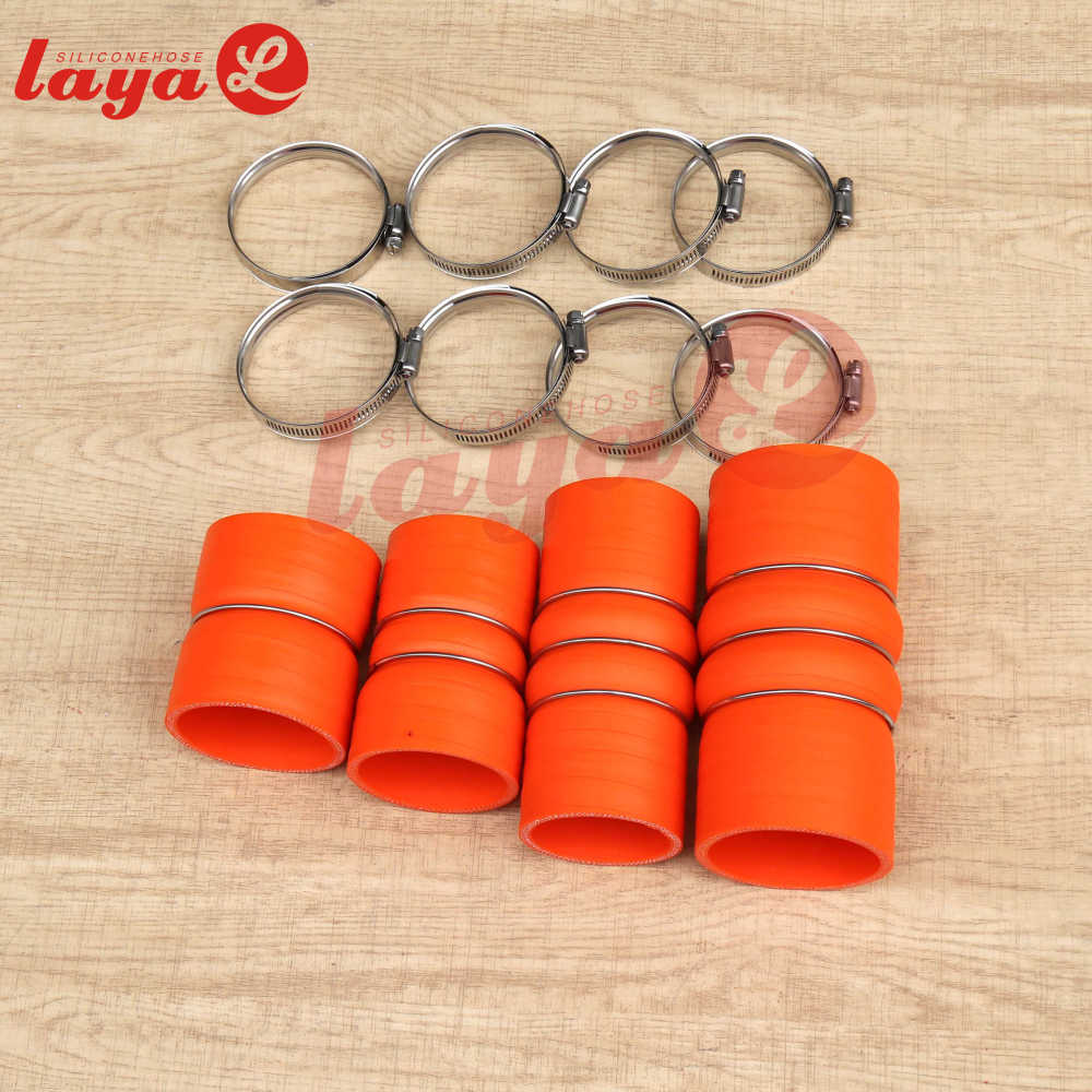 GMC 6.6L Duramax L5P 5ply Silicone CAC intercooler Boot Hose Tube Kit 2017-2019