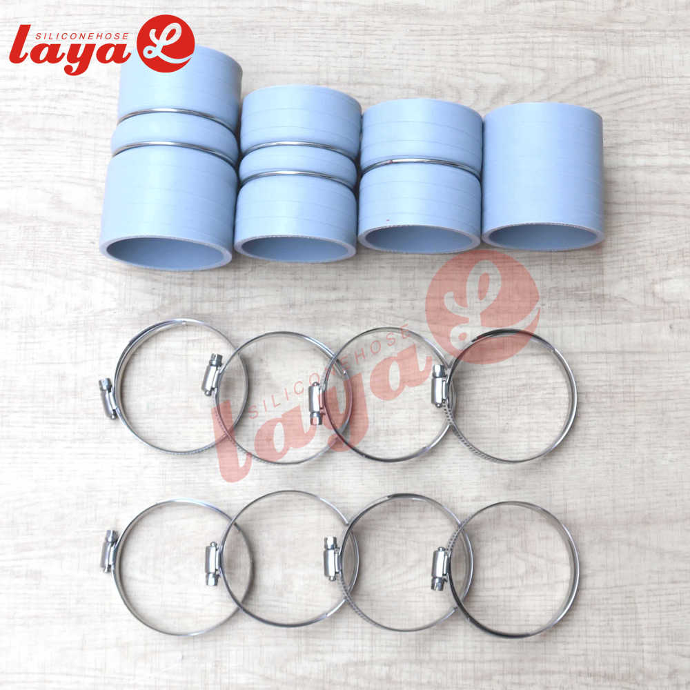 Ford 6.4L Powerstroke 5 Ply Silicone CAC Intercooler Boot Kit 2008-2010