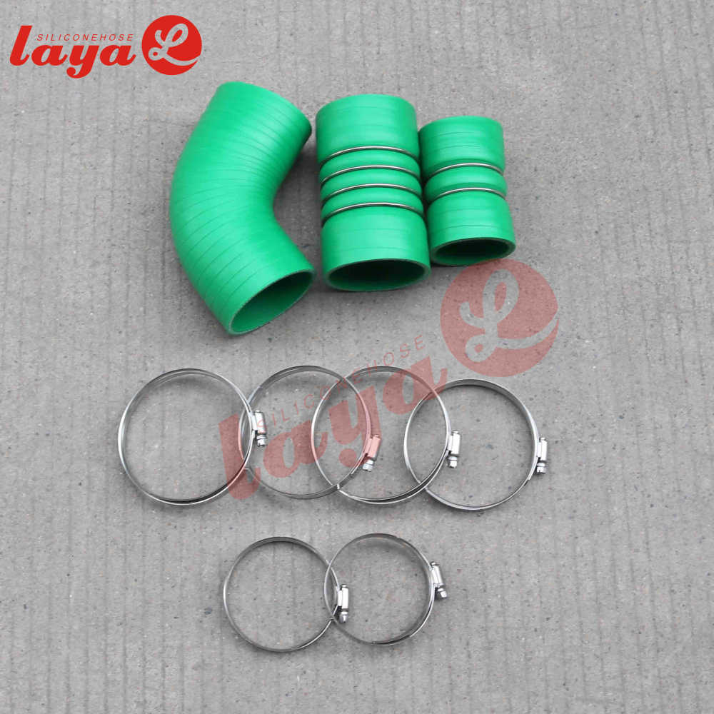 06-10 6.6L Duramax Boot Kit Silicone CAC Intercooler Boot Hose Kit