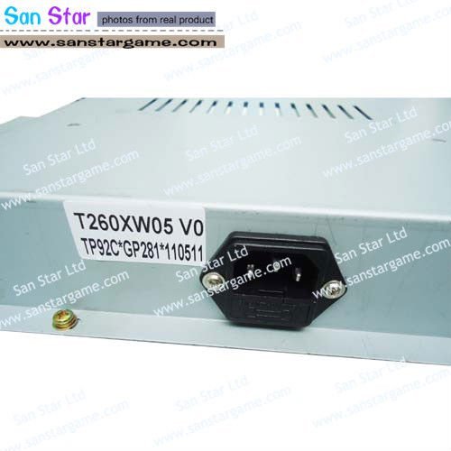 26" Open Frame LCD With Holder VGA connector 16:9 Screen