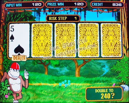 Crazy Monkey -1 in 1 casino game pcb-game board