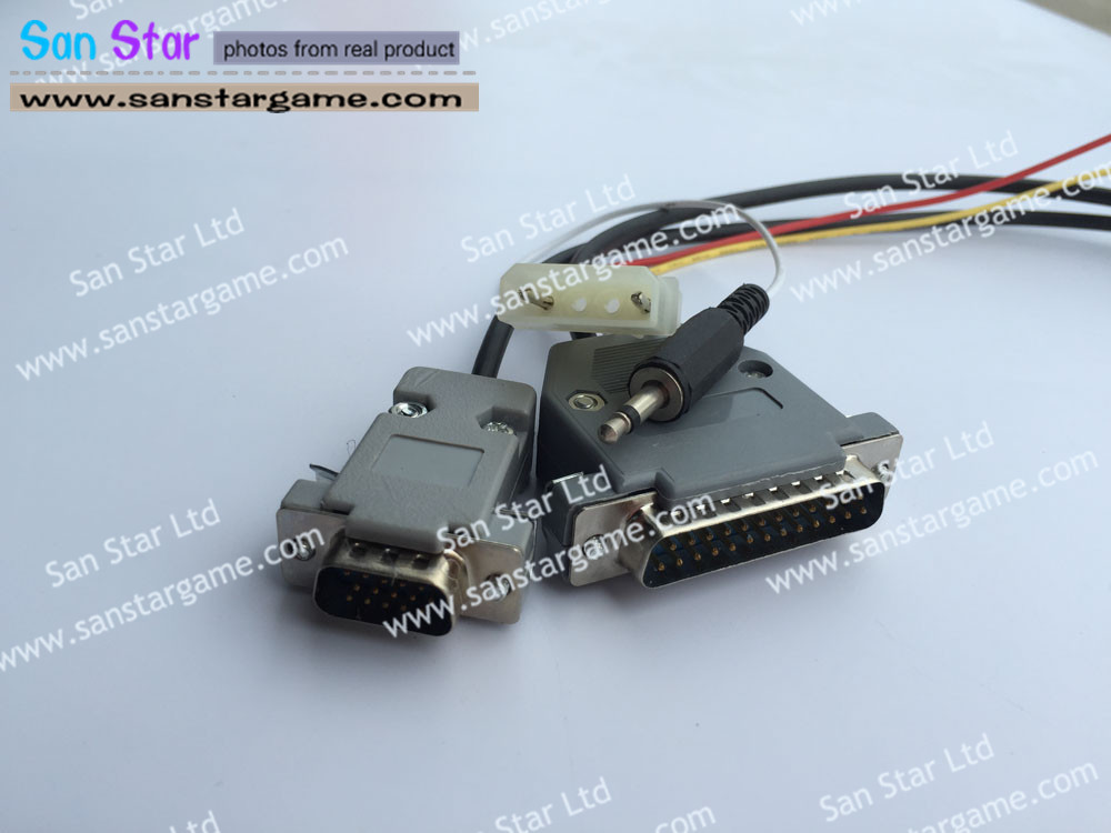 Jamma Converter Board with 2 connector