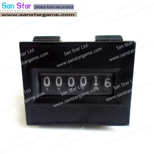 6 Digital coin meter / Clip-in design & Screw fix style available