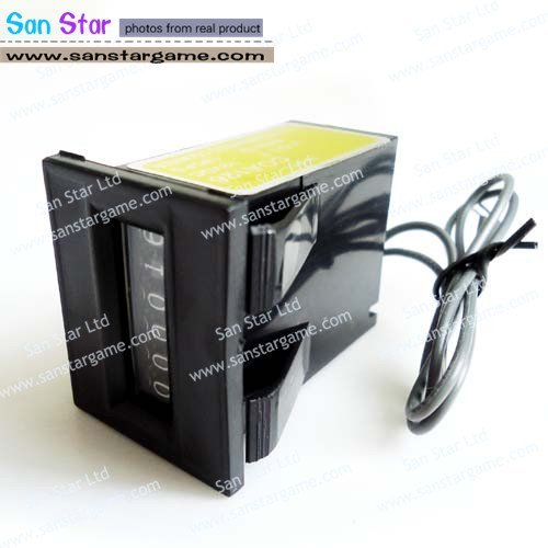 6 Digital coin meter / Clip-in design & Screw fix style available