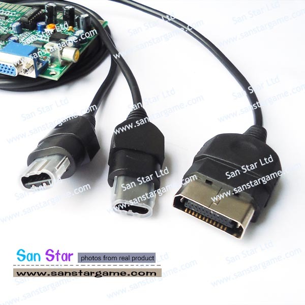 VGA output XBOX Timer Board