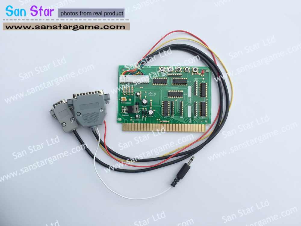 Jamma Converter Board with 2 connector