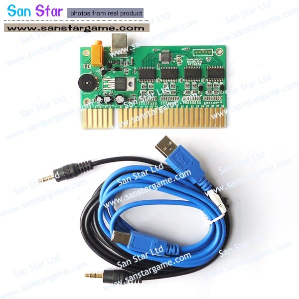 USB TO JAMMA Arcade Console Converter Pcb