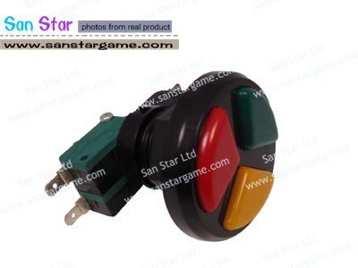 3 in 1 Arcade Button With Microswitch