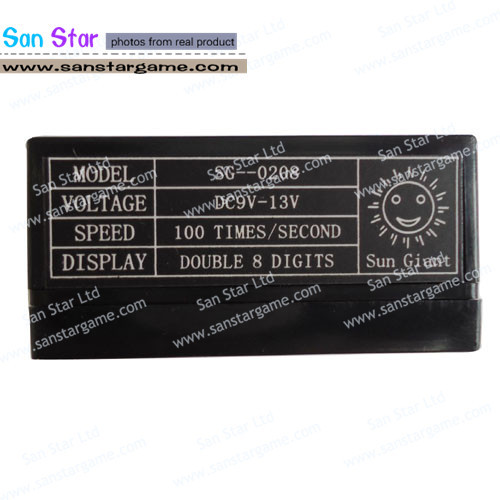 Coin Meter-7, Resetable Electronic